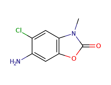 6-amino-5-chloro-3-methyl-1,3-benzoxazol-2(3H)-one