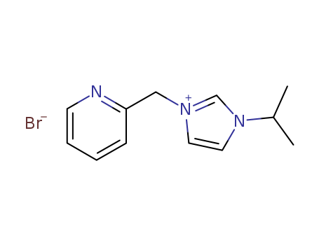 1H-Imidazolium, 1-(1-methylethyl)-3-(2-pyridinylmethyl)-, bromide