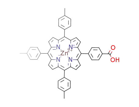 zinc(II) 5-(4-carboxyphenyl)-10,15,20-tris(4-methylphenyl)porphyrin