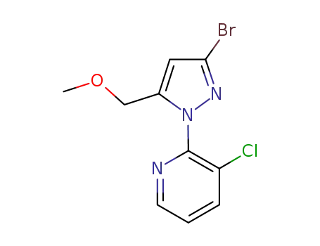 Molecular Structure of 1072151-72-4 (C<sub>10</sub>H<sub>9</sub>BrClN<sub>3</sub>O)