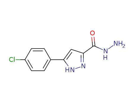 3-(4-CHLOROPHENYL)-1H-PYRAZOLE-5-CARBOHYDRAZIDE(890012-50-7)