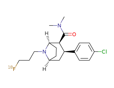 C<sub>19</sub>H<sub>26</sub>Cl<sup>(18)</sup>FN<sub>2</sub>O