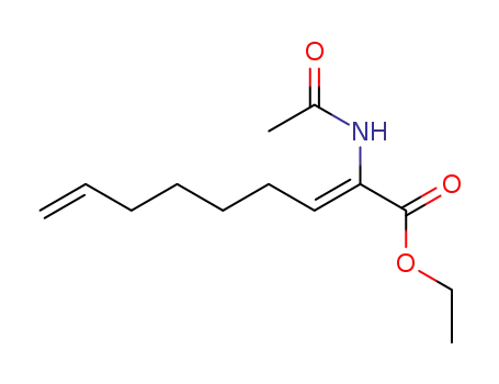 Molecular Structure of 756894-33-4 (ethyl (Z)-2-acetamido-2,8-nonadienoate)