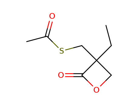 S-((3-ethyl-2-oxooxetan-3-yl)methyl) ethanethioate