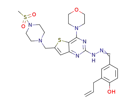 C<sub>26</sub>H<sub>33</sub>N<sub>7</sub>O<sub>4</sub>S<sub>2</sub>