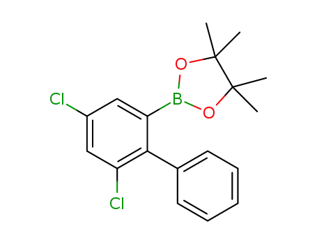 2-(4,6-dichlorobiphenyl-2-yl)-4,4,5,5-tetramethyl-1,3,2-dioxaborolane