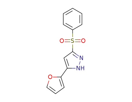 5-(furan-2-yl)-3-(phenylsulfonyl)-1H-pyrazole