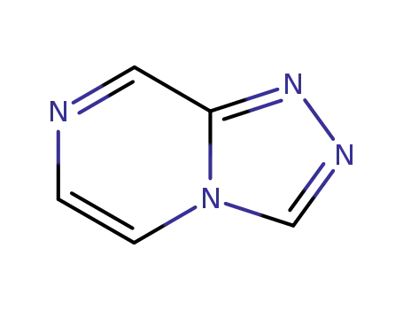 Molecular Structure of 274-82-8 (1,2,4]TRIAZOLO[4,3-A]PYRAZINE)