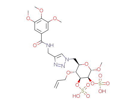 C<sub>23</sub>H<sub>32</sub>N<sub>4</sub>O<sub>15</sub>S<sub>2</sub>