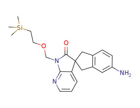 5-aMino-1'-((2-(triMethylsilyl)ethoxy)Methyl)-1,3-dihydrospiro[indene-2,3'-pyrrolo[2,3-b]pyridin]-2'(1'H)-one