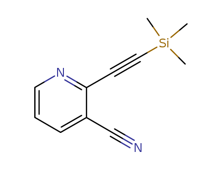 2-((Trimethylsilyl)ethynyl)nicotinonitrile