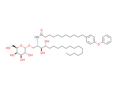 1-O-(α-D-galactopyranosyl)-2-(11-(4-phenoxyphenyl)undecanoyl)amino-D-ribo-1,3,4-octadecanetriol