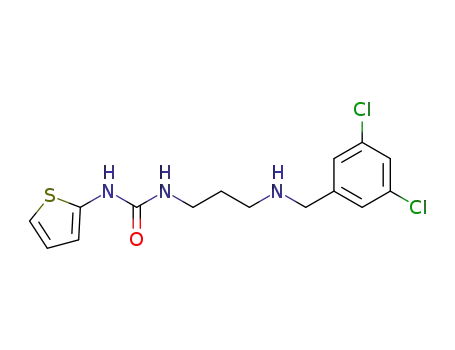 Molecular Structure of 1386975-90-1 (C<sub>15</sub>H<sub>17</sub>Cl<sub>2</sub>N<sub>3</sub>OS)