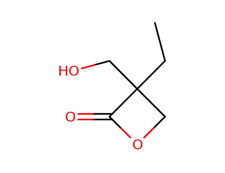 3-ethyl-3-(hydroxymethyl)oxetan-2-one