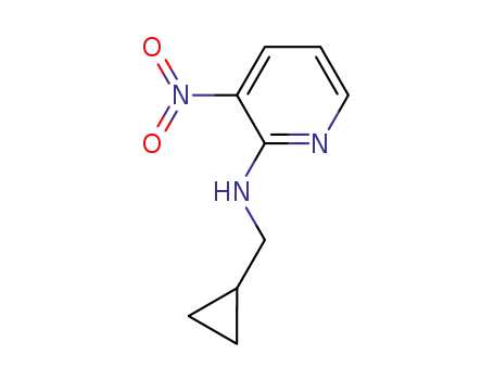 Molecular Structure of 1022146-55-9 (N-(cyclopropylmethyl)-3-nitropyridin-2-amine)