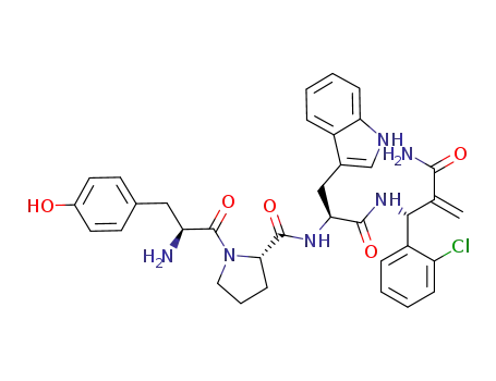 C<sub>35</sub>H<sub>37</sub>ClN<sub>6</sub>O<sub>5</sub>
