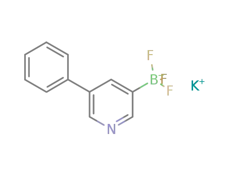 Molecular Structure of 1386231-79-3 (potassium (5-phenylpyridin-3-yl)trifluoroborate)