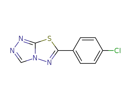 6-(4-chlorophenyl)[1,2,4]triazolo[3,4-b][1,3,4]thiadiazole