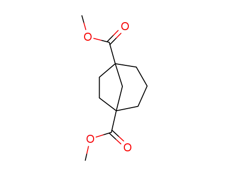 Molecular Structure of 106004-11-9 (diMethyl bicyclooctane-1,5-dicarboxylate, diMethyl bicyclo[3.2.1]octane-1,5-dicarboxylate)