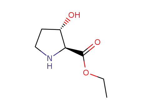L-Proline, 3-hydroxy-, ethyl ester, (3S)- (9CI)