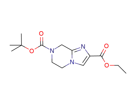 7-tert-butyl 2-ethyl 5,6-dihydroimidazo[1,2-a]pyrazine-2,7(8H)-dicarboxylate
