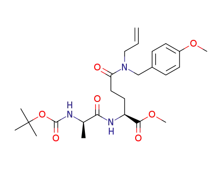 C<sub>25</sub>H<sub>37</sub>N<sub>3</sub>O<sub>7</sub>