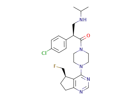 C<sub>24</sub>H<sub>31</sub>ClFN<sub>5</sub>O