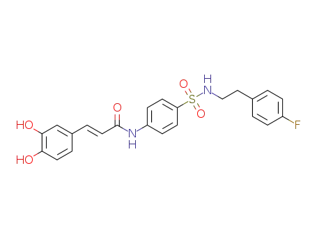C<sub>23</sub>H<sub>21</sub>FN<sub>2</sub>O<sub>5</sub>S