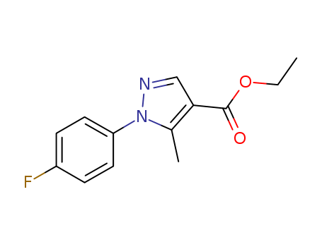 ETHYL 1-(4-FLUOROPHENYL)-5-METHYL-1H-PYRAZOLE-4-CARBOXYLATE