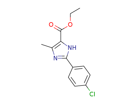 ethyl 2-(4-chlorophenyl)-4-methyl-1H-imidazole-5-carboxylate