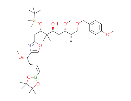 C<sub>40</sub>H<sub>68</sub>BNO<sub>9</sub>Si