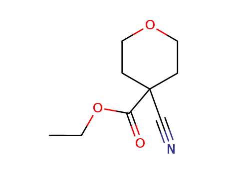 2H-Pyran-4-carboxylicacid, 4-cyanotetrahydro-, ethyl ester