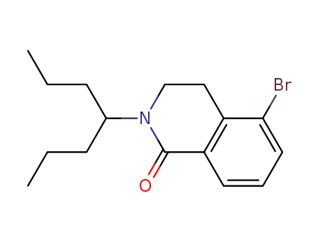 5-bromo-2-(1-propylbutyl)-3,4-dihydroisoquinolin-1(2H)-one