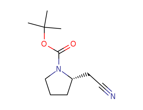 1-Pyrrolidinecarboxylicacid, 2-(cyanomethyl)-, 1,1-dimethylethyl ester, (2S)-