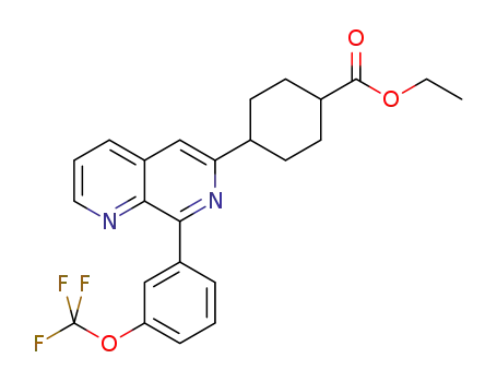 C<sub>24</sub>H<sub>23</sub>F<sub>3</sub>N<sub>2</sub>O<sub>3</sub>
