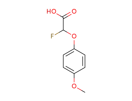 2-(4-methoxyphenoxy)-2-fluoroacetic acid