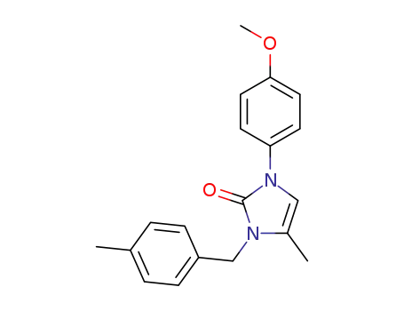 1-(4-methoxy-phenyl)-4-methyl-3-(4-methyl-benzyl)-1,3-dihydro-imidazol-2-one