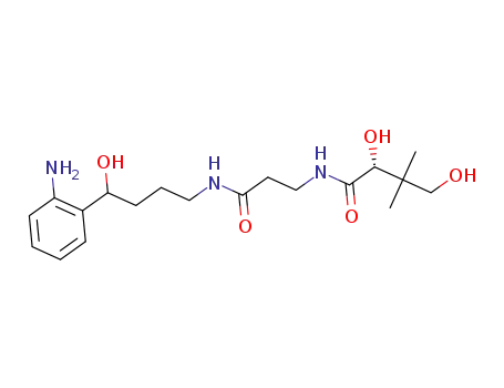 (2R)-N-(3-((4-(2-aminophenyl)-4-hydroxybutyl)amino)-3-oxopropyl)-2,4-dihydroxy-3,3-dimethylbutanamide