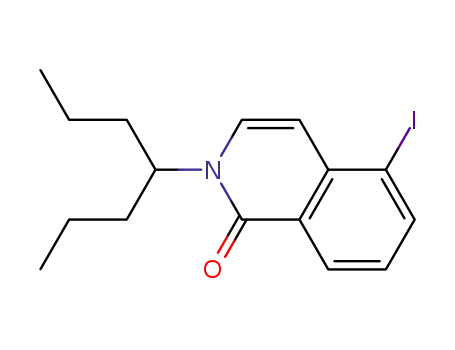 5-iodo-2-(1-propylbut-1-yl)isoquinolin-1(2H)-one