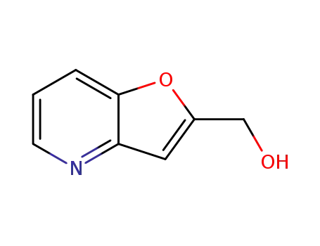 Molecular Structure of 162537-61-3 (Furo[3,2-b]pyridine-2-methanol(9CI))