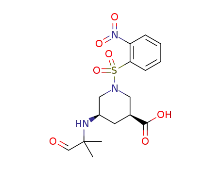 Molecular Structure of 1263197-99-4 (C<sub>16</sub>H<sub>21</sub>N<sub>3</sub>O<sub>7</sub>S)