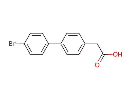 [1,1'-Biphenyl]-4-aceticacid, 4'-bromo-