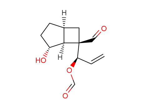 (R)-1-((1S,4R,5S,6R)-6-formyl-4-hydroxybicyclo[3.2.0]heptan-6-yl)allyl formate