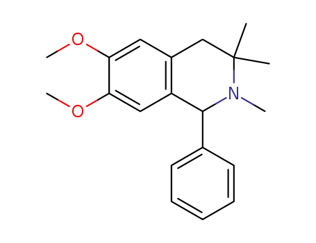 6,7-dimethoxy-2,3,3-trimethyl-1-phenyl-1,2,3,4-tetrahydroisoquinoline