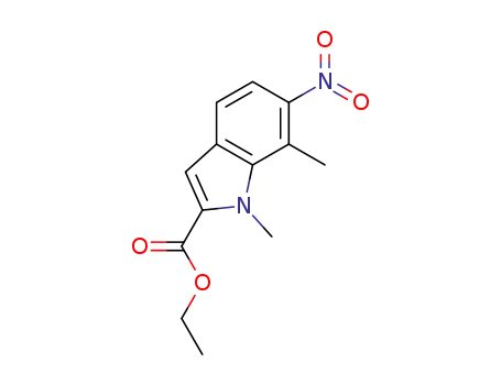 ethyl 1,7-dimethyl-6-nitro-1H-indole-2-carboxylate