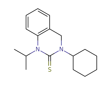 3-cyclohexyl-1-isopropyl-3,4-dihydroquinazoline-2-thione