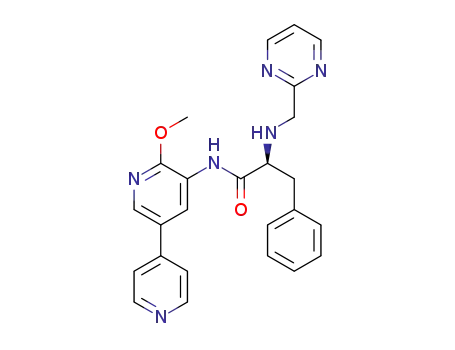 Molecular Structure of 1401460-40-9 (C<sub>25</sub>H<sub>24</sub>N<sub>6</sub>O<sub>2</sub>)