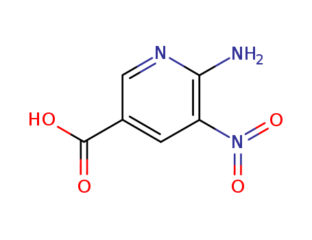 3-Pyridinecarboxylic acid, 6-amino-5-nitro-