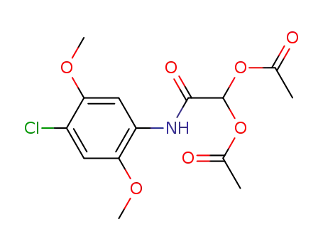 (2,5-dimethoxy-4-chlorophenylcarbamoyl)methyl diacetate