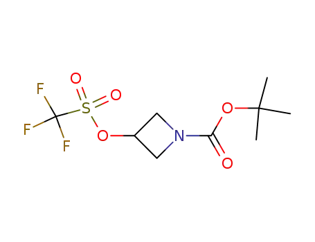tert-butyl 3-{[(trifluoromethyl)sulfonyl]oxy}azetidine-1-carboxylate